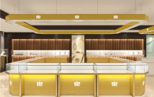 The road display factory brings the decoration and seasonality of the jewelry store.