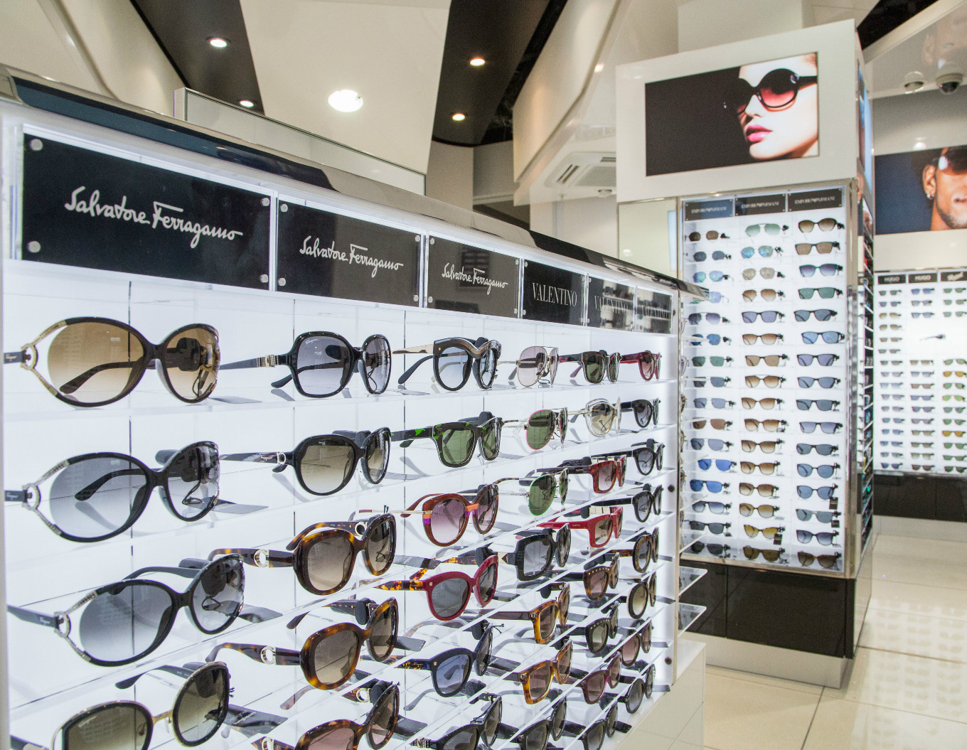 Factory Custom Sunglasses Display Cabint for Optical Store Design