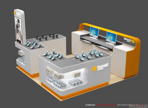 Cellphone kiosk design