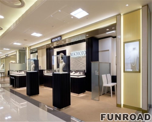 Hot sale models jewelry store display fixtures luxury jewelry display ideas