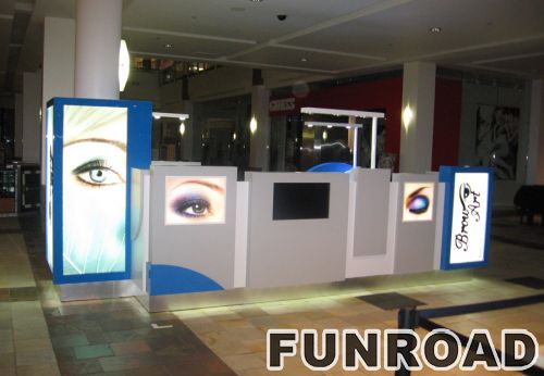 cosmetic salon shopping mall kiosk