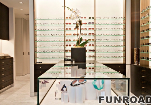 Quality Rayban Sunglasses Glasses Display Showcase For Retail Shops