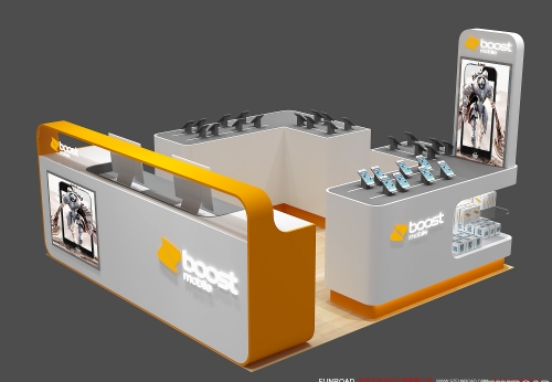 Cellphone kiosk design