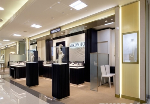 Hot sale models jewelry store display fixtures luxury jewelry display ideas