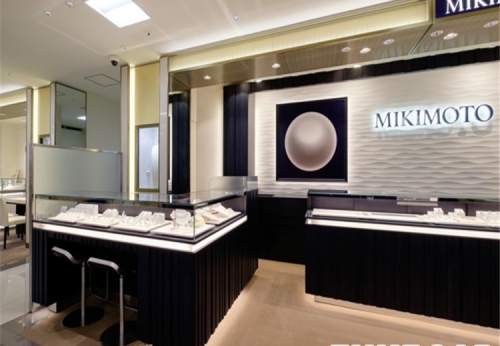 Hot sale models jewelry store display fixtures luxury jewelry display ideas