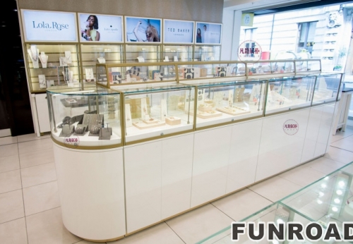 Fresh Design for Jewelry Store Display Showcase