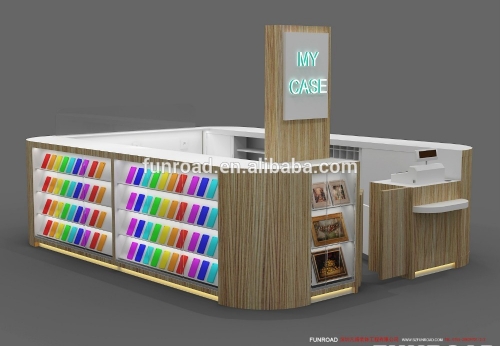 High quality mall cell phone accessories kiosk