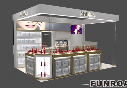 cosmetic store interior design cosmetics counter display