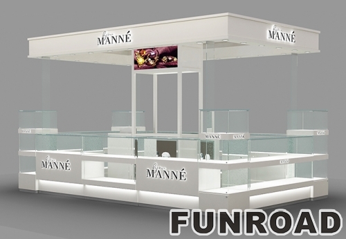 Jewelry store display case watch and accessories glass display jewellery kiosk mall kiosk design