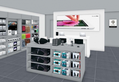 Mobile phone store furniture display counter display rack