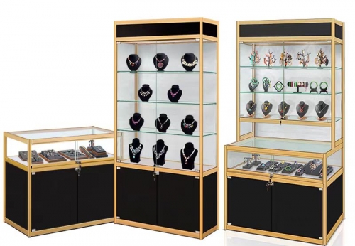 Funroad Boutique display cabinet and used glass showcases and display cases for jewelry showcase smoke shop display vitrine